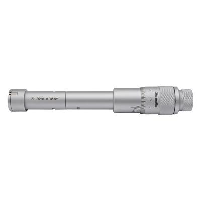 Indvendig 3-punkt mikrometer 20-25 mm inkl. forlænger og kontrolring
